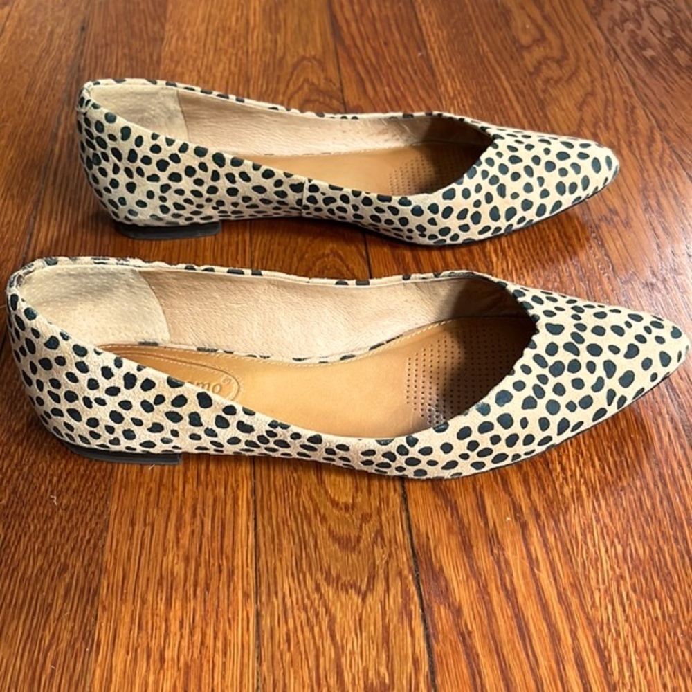 Corso Como Julia Leopard Pointed Toe Flat Size 7 - Picture 5 of 8